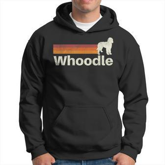 Vintage Whoodle Retro Mom Dad Dog Hoodie - Seseable
