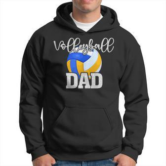 Volleyball Dad Vintage Volleyball Family Matching Hoodie - Seseable