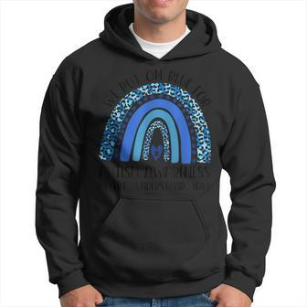 We Put On Blue For Autism Awareness Accept Understand Love Hoodie | Mazezy