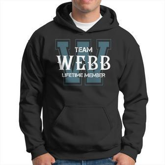 Webb Shirts Team Webb Lifetime Member Name Shirts Men Hoodie - Thegiftio UK