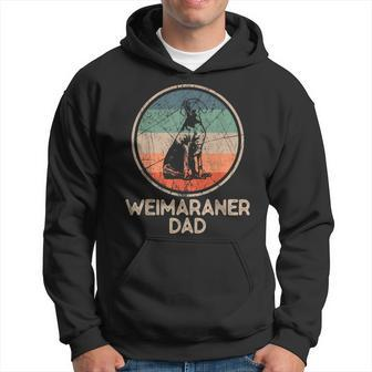 Weimaraner Dog - Vintage Weimaraner Dad Hoodie - Seseable