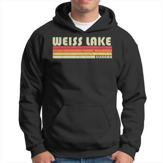 Weiss Lake Alabama Funny Fishing Camping Summer Gift Hoodie - Seseable