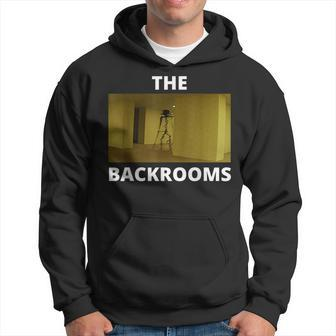 Welcome To The Backrooms Creepypasta Meme Hoodie | Mazezy DE