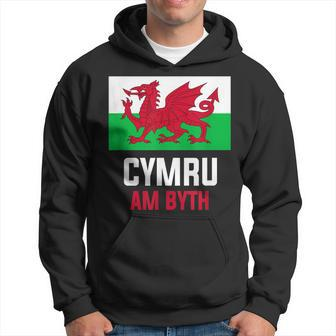 Welsh Cymru Am Byth Proud Cymru Newport Wales Men Hoodie - Thegiftio UK