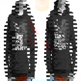 Whats Your Favorite Scary Movie Hoodie | Mazezy