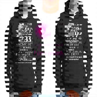 Womens August Girl 1973 50Th Birthday Gifts 50 Years Hoodie - Thegiftio