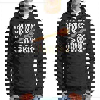Wooden Spoon Survivor Champion T Funny Gift Hoodie | Mazezy