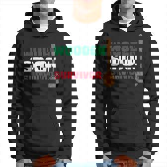 Wooden Spoon Survivor Italian Flag Hoodie | Mazezy