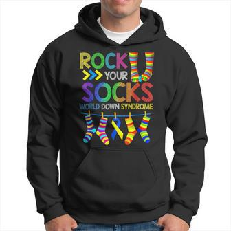 World Down Syndrome Awareness Day Rock Your Socks Hoodie | Mazezy DE