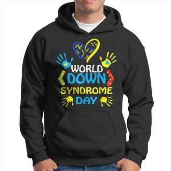 World Down Syndrome Day Support And Awareness 321 Hoodie - Seseable