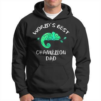 Worlds Best Chameleon Dad Chameleon Hoodie | Mazezy