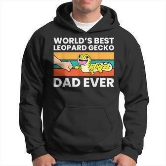 Worlds Best Leopard Gecko Dad Ever Hoodie | Mazezy CA