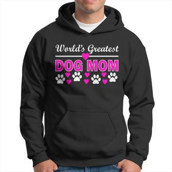 Worlds Greatest Dog Mom Hoodie - Monsterry DE
