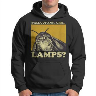 Yall Got Any Lamps Moth Insect Meme Gift Hoodie | Mazezy