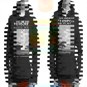 Yellowstone Us National Park Bison Vintage Gift Hoodie | Seseable CA