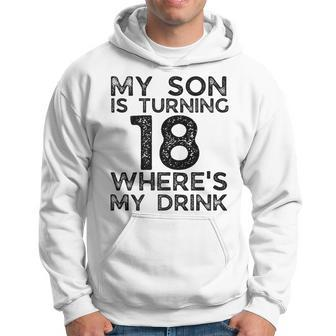 18Th Birthday For Dad Mom 18 Year Old Son Family Squad Hoodie - Seseable