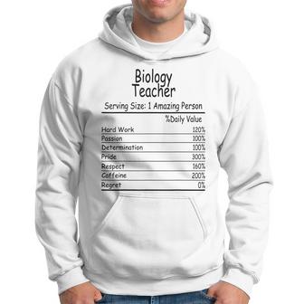 Biology Teacher Amazing Funny Person  Men Hoodie Graphic Print Hooded Sweatshirt