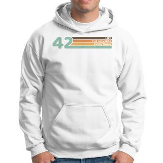 42 The Answer To Life The Universe And Everything Hoodie | Mazezy