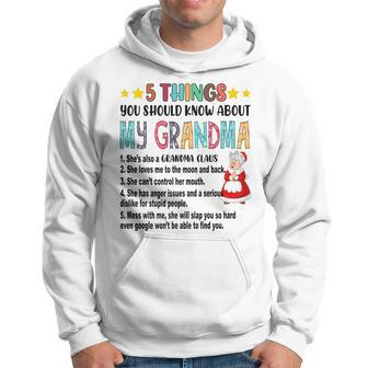 5 Things You Should Know About My Grandma Claus Hoodie - Seseable