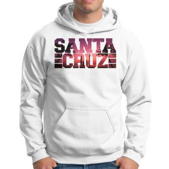70S 80S In California City Santa Cruz Surfing Men Hoodie Graphic Print Hooded Sweatshirt - Seseable
