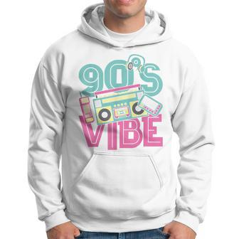 90S Vibe Vintage 1990S Music 90S Costume Party Nineties Hoodie | Mazezy