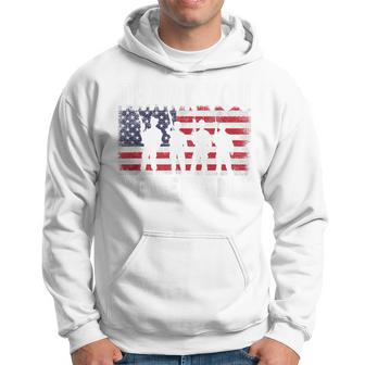 American Flag Thank You Veterans Proud Veteran Usa Day Hoodie - Seseable