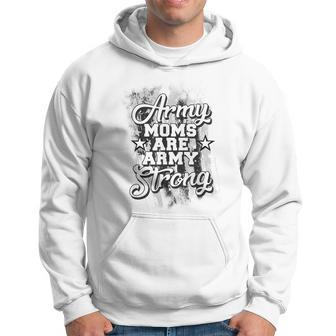 Army Moms Are Army So Strong Red Friday Gift Military Mom Hoodie | Mazezy