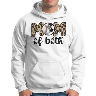 Baller Mom Proud Baseball Soccer Player Leopard Mothers Day Hoodie | Mazezy