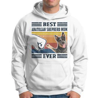 Best Australian Cattle Dog Mom Ever Bump Fit Funny Dog Lover Hoodie - Seseable
