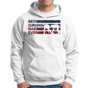 Best Dad Ever - Father Vintage Curling Hoodie | Mazezy