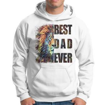 Best Dad Ever Lion Gift For Mens Hoodie | Mazezy AU