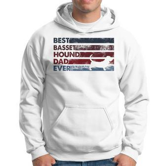 Best Dog Dad Ever Father Basset Hound Hoodie - Seseable
