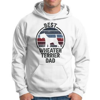 Best Dog Father Dad - Vintage Wheatie Wheaten Terrier Hoodie - Seseable