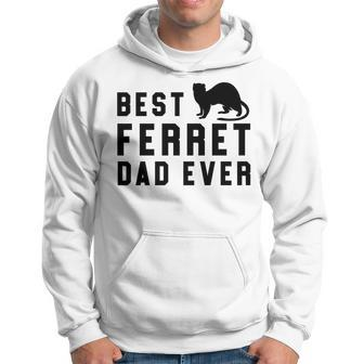 Best Ferret Dad Ever Funny Pet Weasel Gift Hoodie | Mazezy