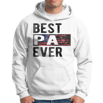 Best Pa Ever Proud Pa Grandpa Gift For Mens Hoodie - Seseable