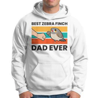 Best Zebra Finch Dad Ever Australian Zebra Finch Bird Hoodie - Seseable