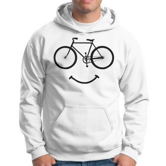 Bicycle And Smile Bicycling Black Hoodie | Mazezy