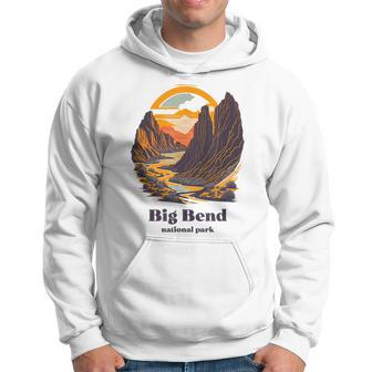 Big Bend National Park Texas Cool Vintage Style Hoodie | Mazezy