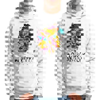 Blacknificent Afro Woman African American Melanin Blm Gift Hoodie | Mazezy