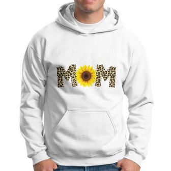 Blessed Mom Cheetah Sunflower Hoodie | Mazezy