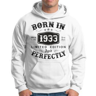 Born In 1933 90 Years Old 90Th Birthday Gifts For Men Hoodie - Seseable
