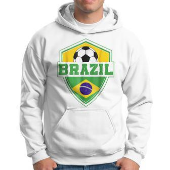 Brazil Soccer Jersey 2022 World Brazilian Football Fan Men Hoodie Graphic Print Hooded Sweatshirt - Thegiftio UK