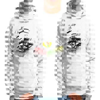 Bright Eyes Junenth Junenth Eye African American Hoodie | Mazezy