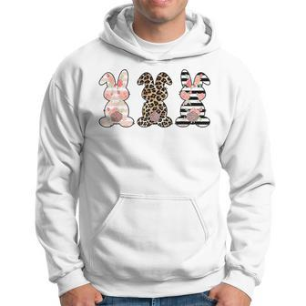 Bunny Pastel Spring Hunt Eggs Rabbit Happy Easter Day Outfit Hoodie | Mazezy