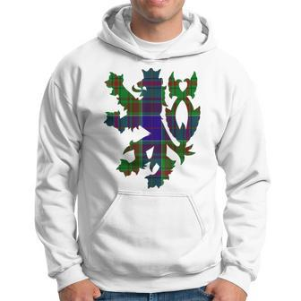 Clan Adams Tartan Scottish Family Name Scotland Pride Men Hoodie Graphic Print Hooded Sweatshirt - Seseable