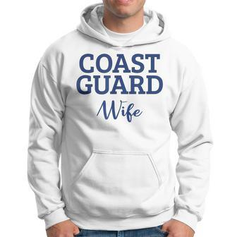 Coast Guard Wife Military Family Gift Coast Guard Family Hoodie | Mazezy CA