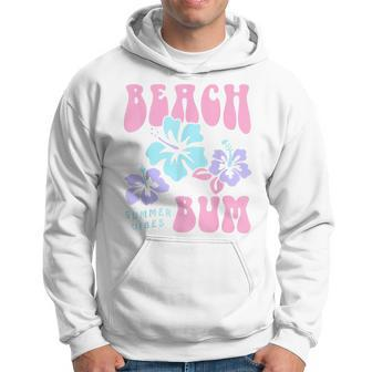 Coconut Girl Beach Bum Pastel Graphic Trendy Y2k 90S Retro Hoodie | Mazezy