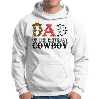 Dad 1St First Birthday Cowboy Western Rodeo Party Matching Gift For Mens Hoodie | Mazezy