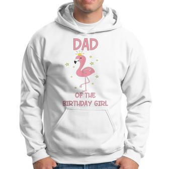 Dad 1St First Birthday Matching Family Flamingo Party Hoodie | Mazezy UK