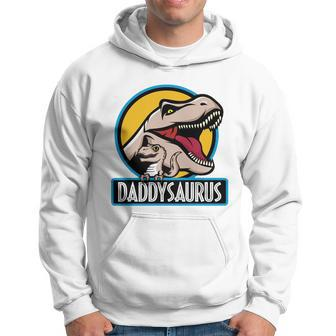 Daddysaurus Rex Fathers Day Hoodie - Monsterry DE